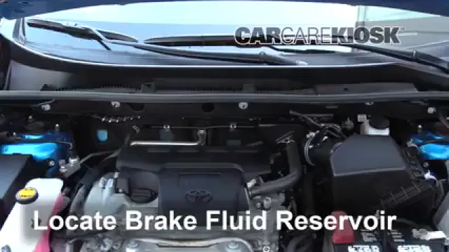 2018 Toyota RAV4 XLE 2.5L 4 Cyl. Liquide de frein Ajouter du liquide